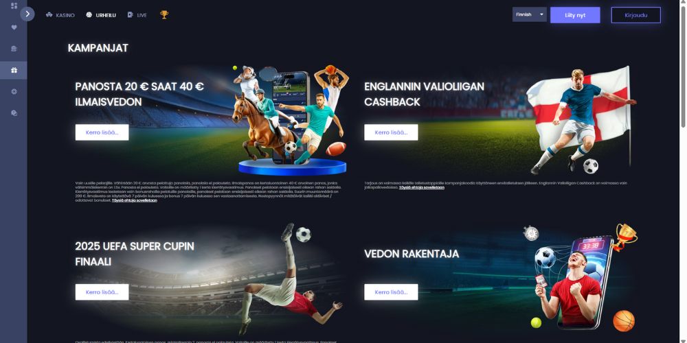 21luckybet kampanjat