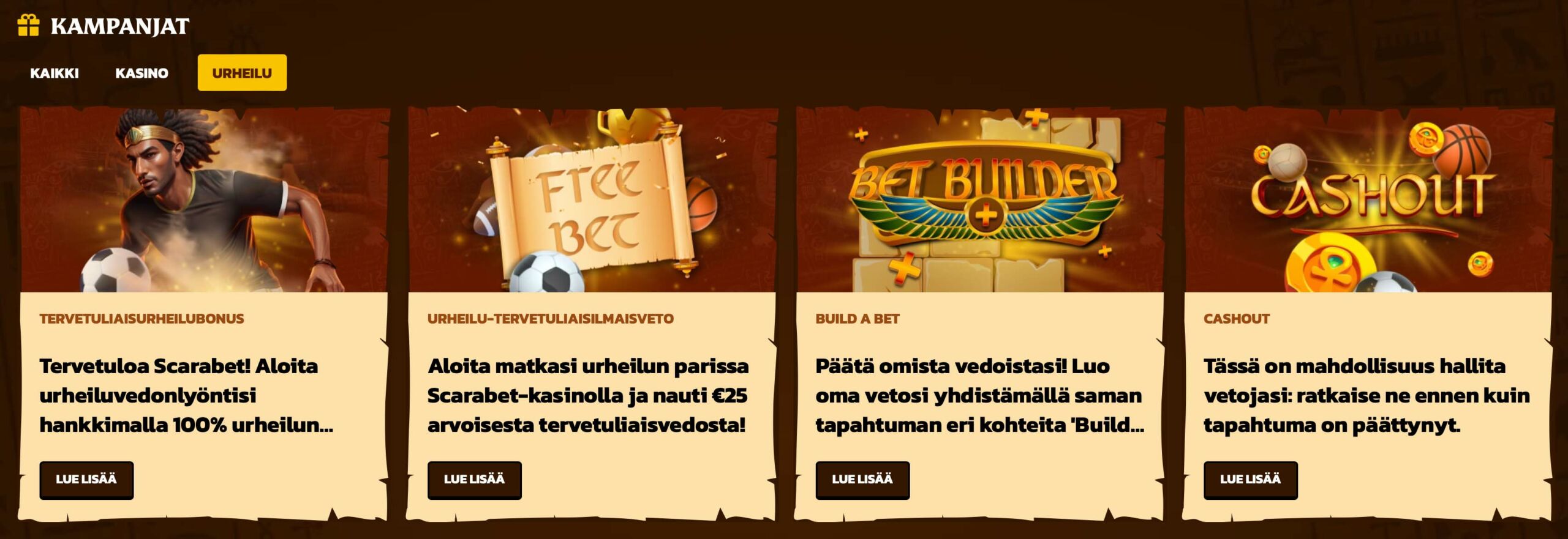 Scarabet Kampanjat