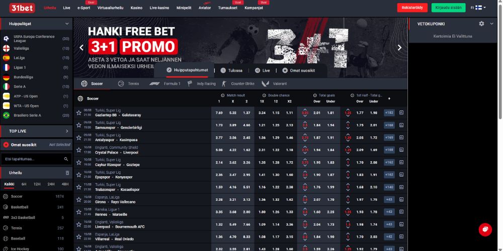 31bet urheilu