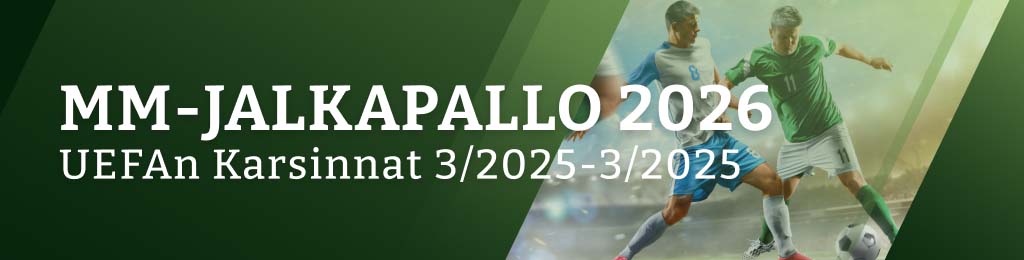 Jalkapallon MM-kisojen 2026 karsinnat käynnistyvät Euroopassa maaliskuussa 2025