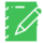 notebook pencil icon