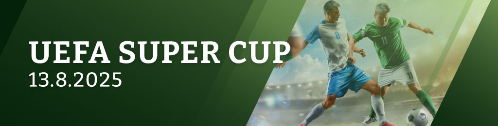 UEFA Super Cup 2025 pelataan 13. elokuuta.