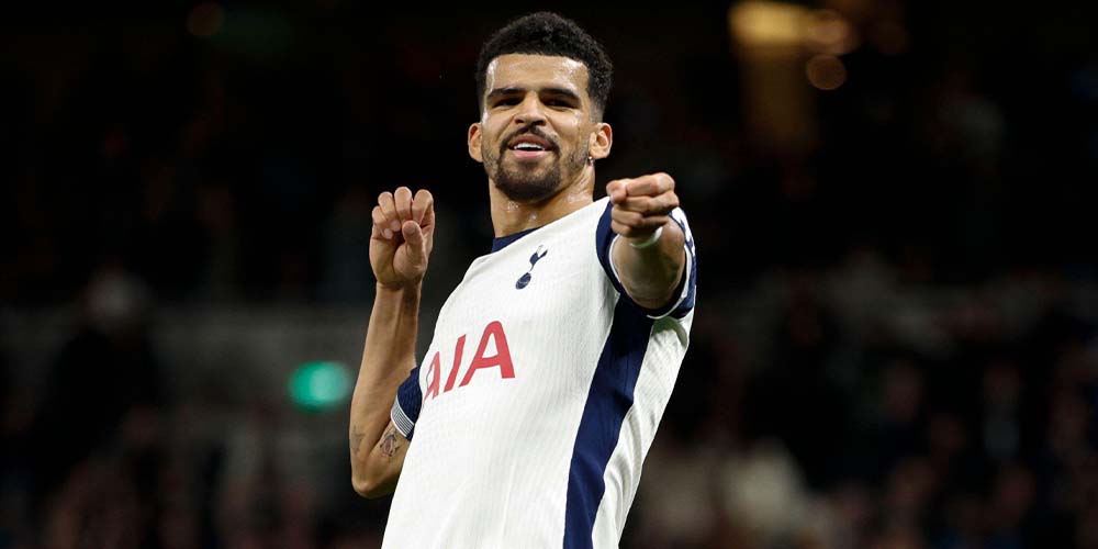 Dominic Solanke kuuluu Tottenhamin avainpelaajiin kaudella 2025-26