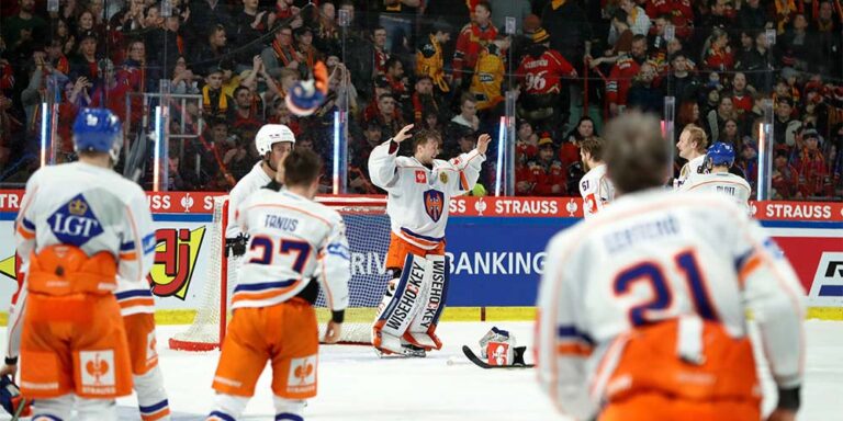 Tappara juhli Champions Hockey Leaguen mestaruutta helmikuussa 2023