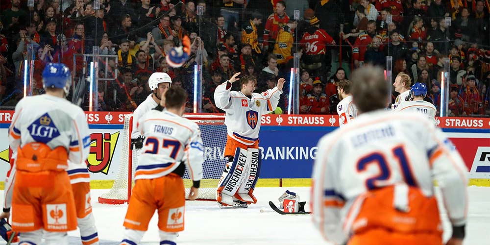 Tappara juhli Champions Hockey Leaguen mestaruutta helmikuussa 2023