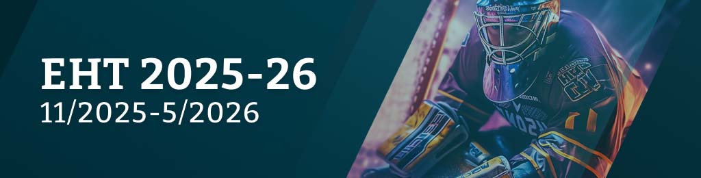 EHT 2025-26 koostuu neljästä Euro Hockey Tourin turnauksesta