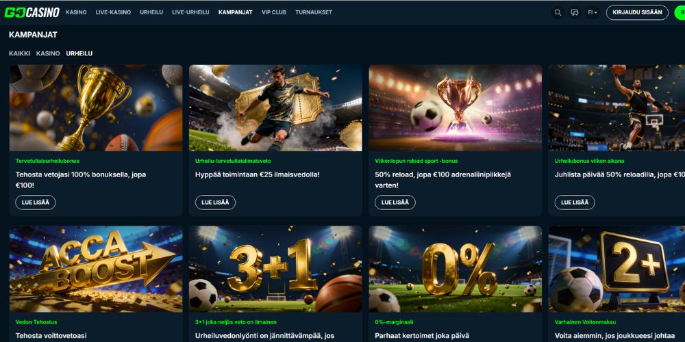 Go4Casino kampanjat Go4Casino kampanjat