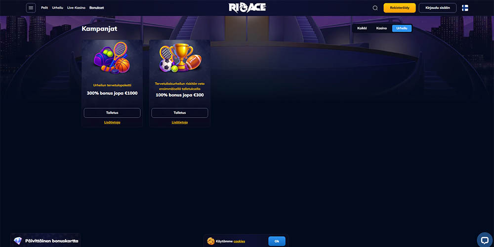 RioAce Casino Kampanjat RioAce Casino Kampanjat