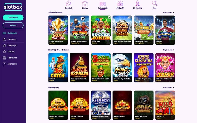 slotbox-kasino-pelit