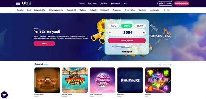 lumi-casino-etusivu Lumi Casino etusivu ja käyttöliittymä