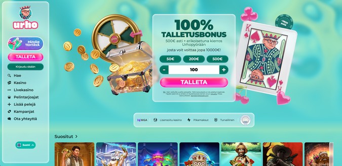 urho-kasino-etusivu Urho Kasino etusivu