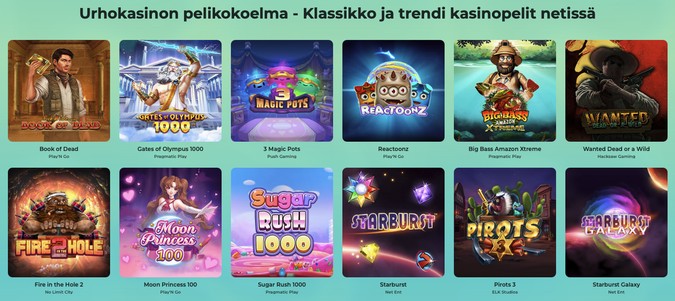 urho-kasino-pelivalikoima Urho Kasino pelivalikoima