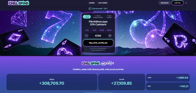 chill-spins-casino-etusivu Chill Spins Casino etusivu