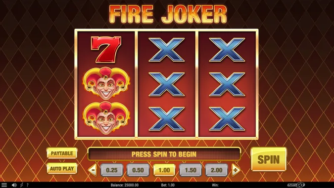 Suosituimpien kolikkopelien RTP ja bonuspelit Fire Joker -kolikkopeli (Play’n GO)