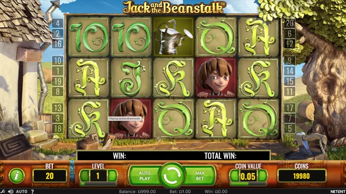 Suosituimpien kolikkopelien RTP ja bonuspelit Jack and the Beanstalk -kolikkopeli (NetEnt)