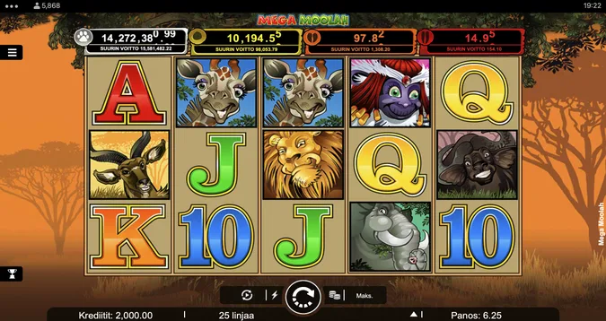 Jackburst Casino pelivalikoima Jackburst Casino pelivalikoima