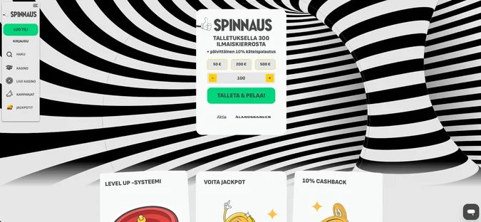 Spinnaus Casino etusivu Spinnaus Casino etusivu