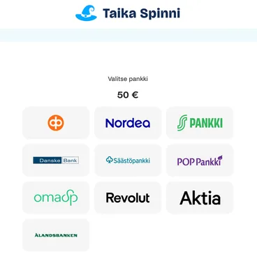 Taika Spinni Casino maksutavat Taika Spinni Casino maksutavat
